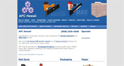 Desktop Screenshot of apchawaii.com